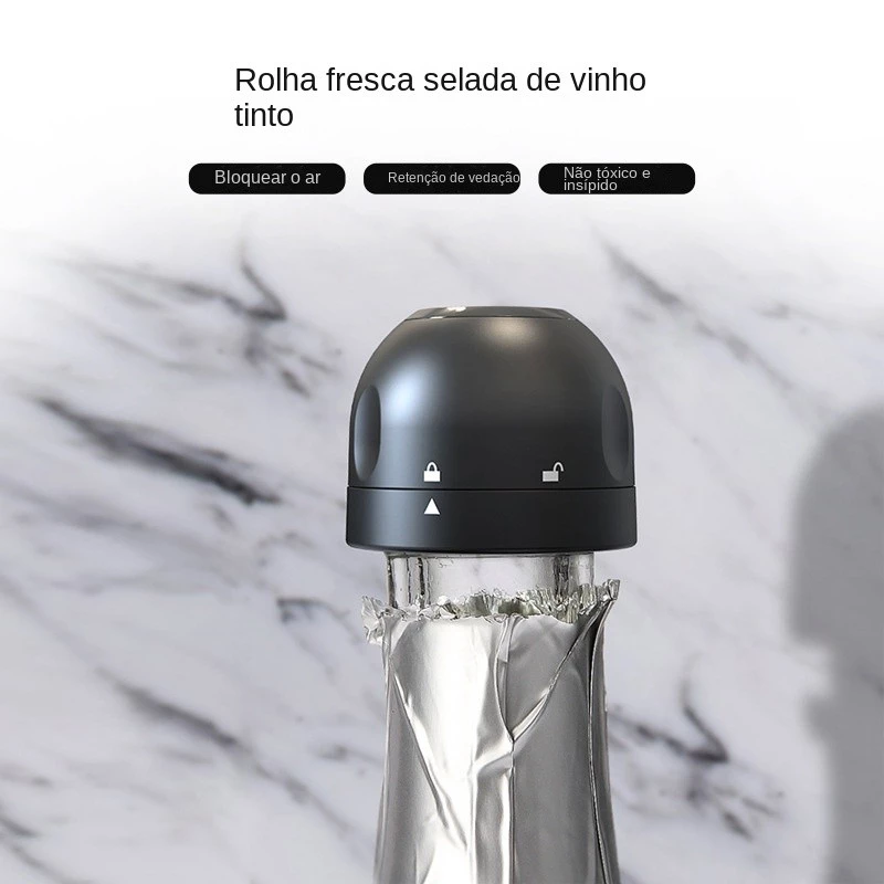 Tampa de vinho de Silicone adega em casa